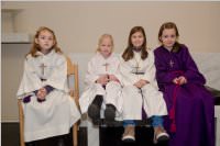 Adventkranzsegnung in Neufeld, 29.11.2015