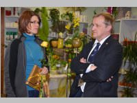 Er�ffnung Blumenzeiten von Eva Stanek, 01.03.2013