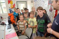 4. Klassen der VS Neufeld besuchen die FF Neufeld, 18.06.2015