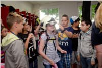 4. Klassen der VS Neufeld besuchen die FF Neufeld, 18.06.2015