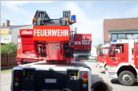 4. Klassen der VS Neufeld besuchen die FF Neufeld, 18.06.2015