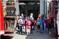 4. Klassen der VS Neufeld besuchen die FF Neufeld, 18.06.2015
