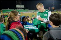 Volkssch�ler beim Match Mattersburg vs. FAC, 20.03.2015