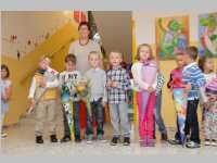 1. Schultag in der VS Neufeld, 01.09.2014