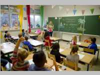 1. Schultag in der VS Neufeld, 01.09.2014