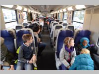 VS 3. Klassen bei Stra�enbahn und Christkindlmarkt, 19.11.2013