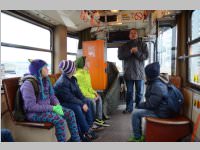 VS 3. Klassen bei Stra�enbahn und Christkindlmarkt, 19.11.2013