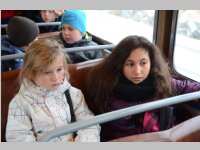 VS 3. Klassen bei Stra�enbahn und Christkindlmarkt, 19.11.2013