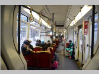 VS 3. Klassen bei Stra�enbahn und Christkindlmarkt, 19.11.2013