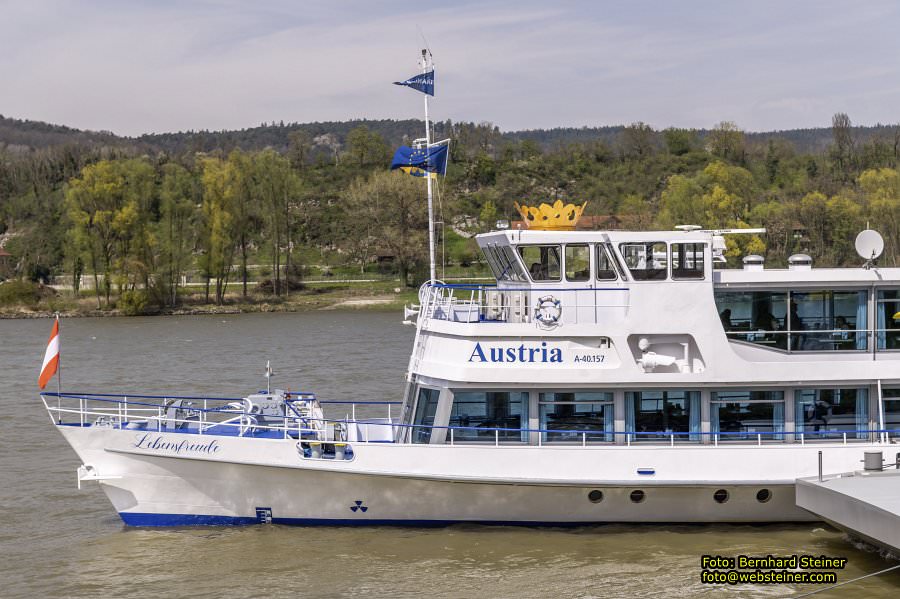 Gro�e Wachauschifffahrt, April 2023