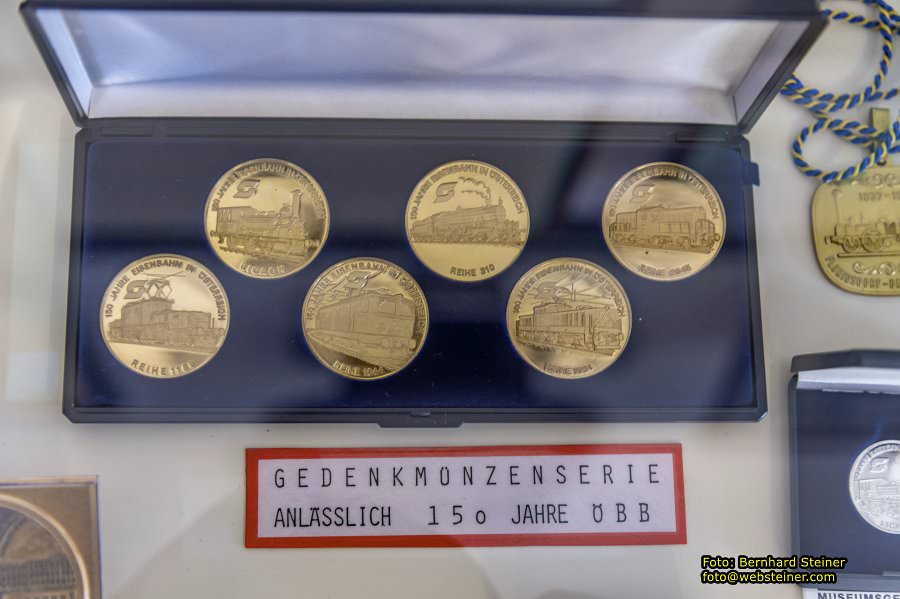 Eisenbahnmuseum Arbeiterwartesaal in Deutsch-Wagram, Juli 2024