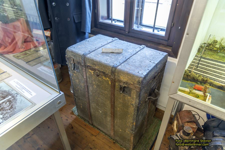 Eisenbahnmuseum Arbeiterwartesaal in Deutsch-Wagram, Juli 2024