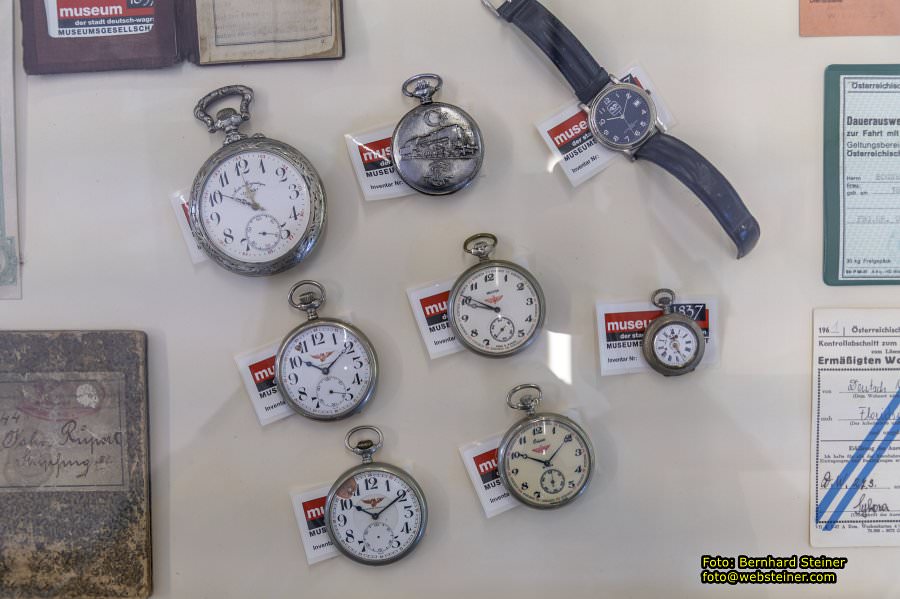 Eisenbahnmuseum Arbeiterwartesaal in Deutsch-Wagram, Juli 2024