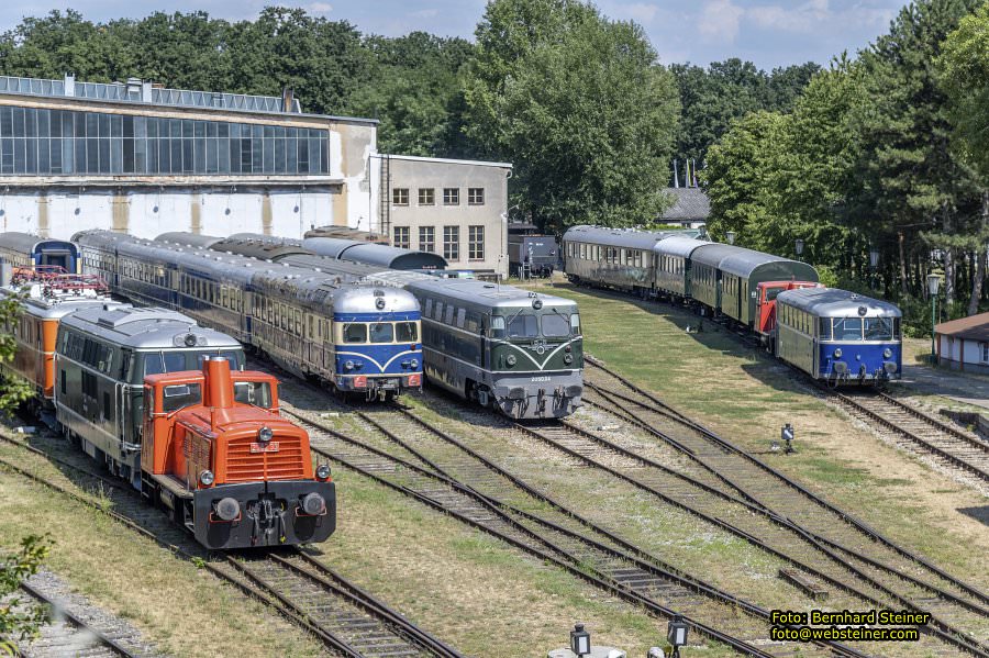 Fahrbetriebstag im 'Das Heizhaus' am 21. Juli 2024, Strasshof