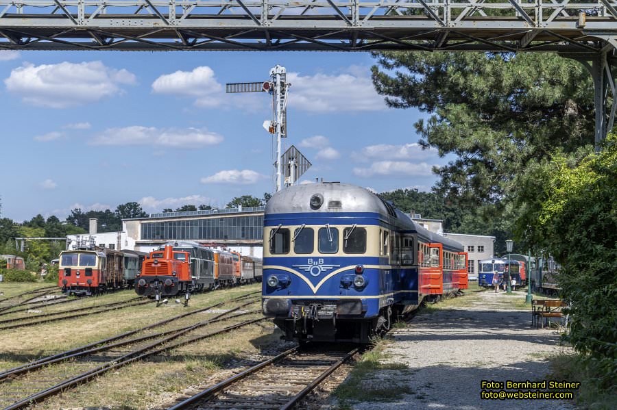 Fahrbetriebstag im 'Das Heizhaus' am 21. Juli 2024, Strasshof