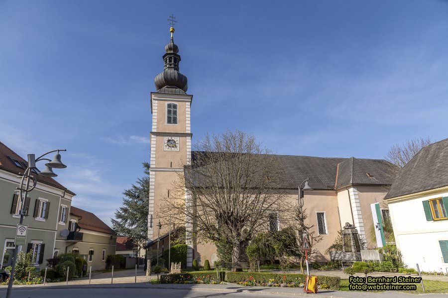 Pfarrkirche Mooskirchen hl. Veit, April 2024