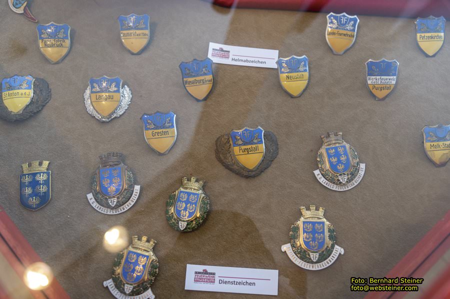 Erlauftaler Feuerwehrmuseum in Purgstall an der Erlauf, Juni 2023