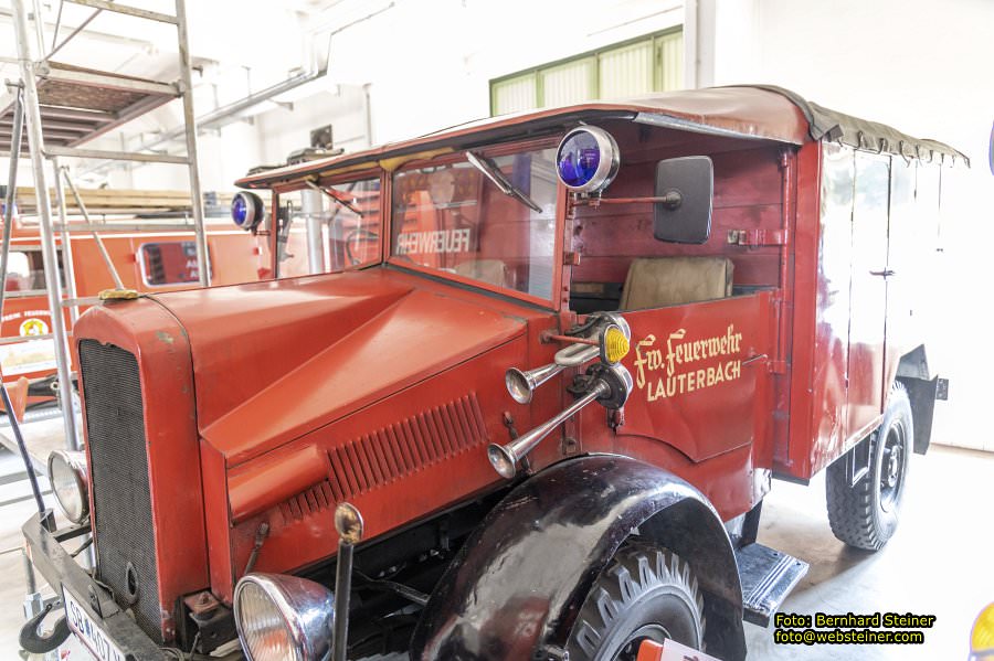Erlauftaler Feuerwehrmuseum in Purgstall an der Erlauf, Juni 2023