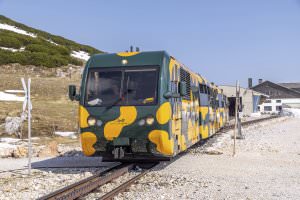 Projekt: Schneebergbahn, per Salamander am Schneeberg, Mai 2023