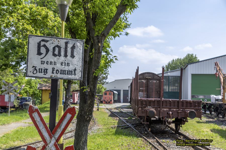 Eisenbahnmuseum Schwechat, Pressburgerbahn, Mai 2023