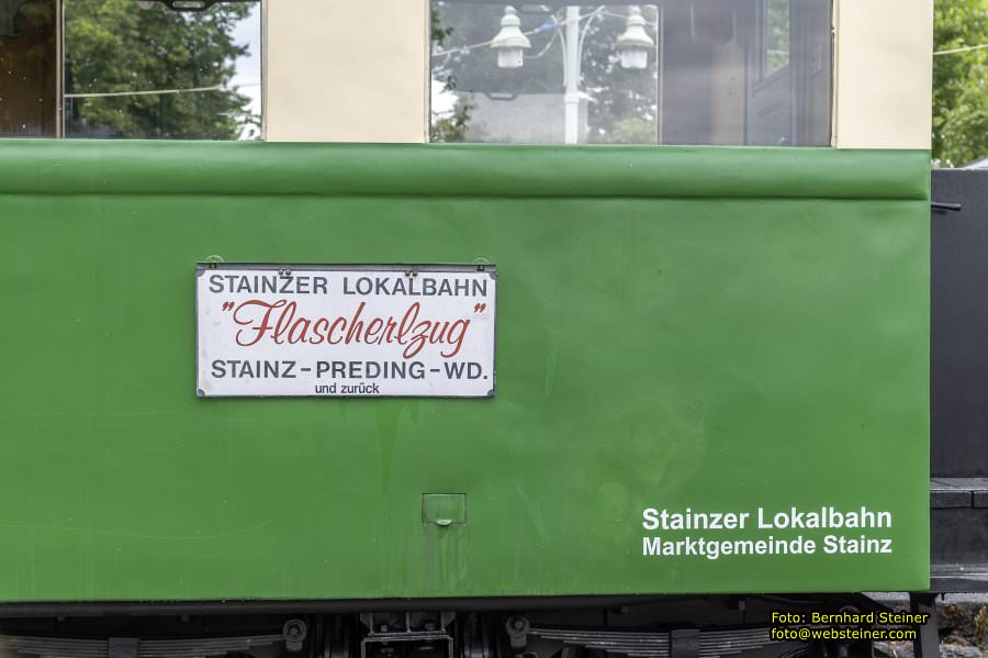 Stainzer Flascherlzug im Schilcherland, Juli 2024