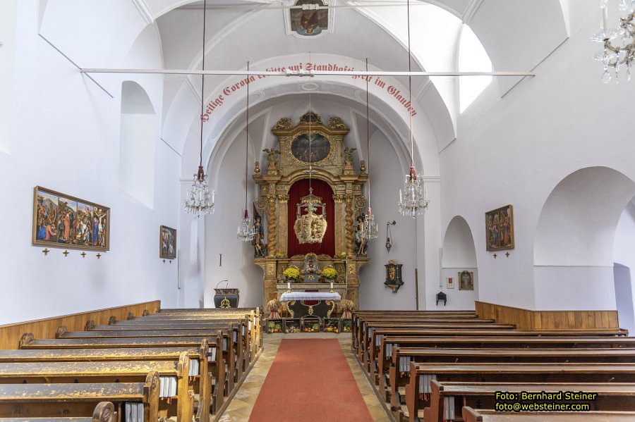 Katholische Kirche St. Corona am Wechsel, September 2023