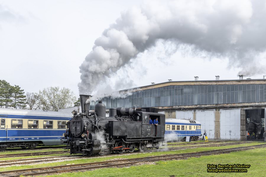 Eisenbahnmuseum Strasshof - Das Heizhaus, April 2023