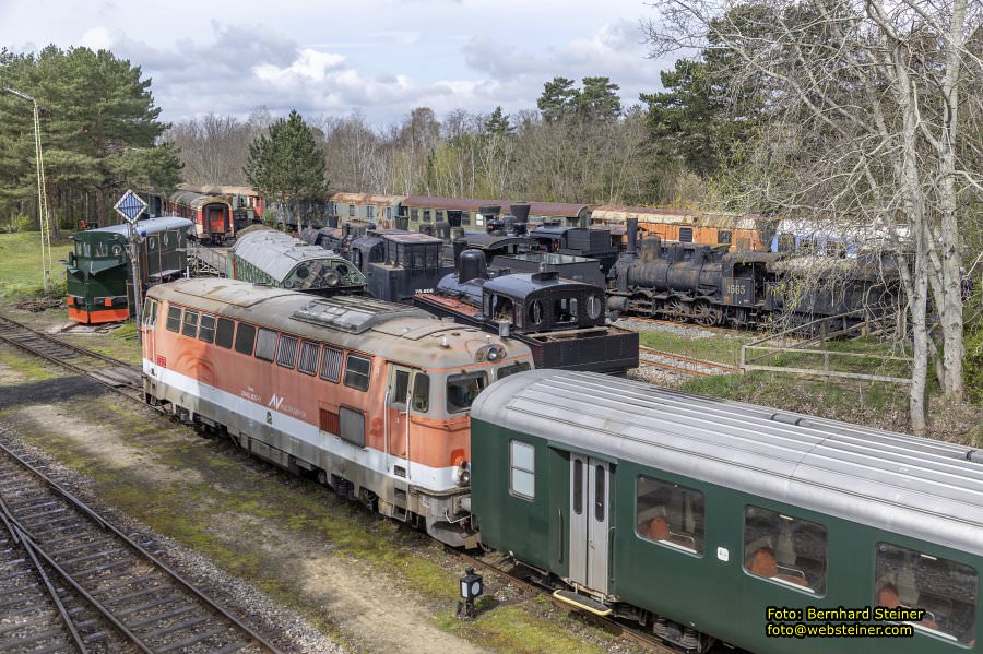 Eisenbahnmuseum Strasshof - Das Heizhaus, April 2023