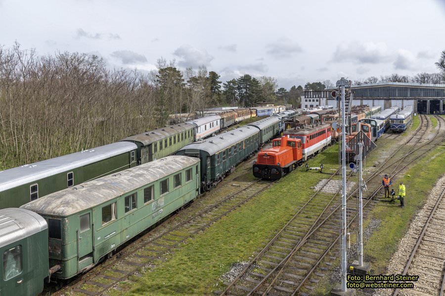 Eisenbahnmuseum Strasshof - Das Heizhaus, April 2023