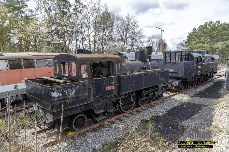 Eisenbahnmuseum Strasshof - Das Heizhaus, April 2023