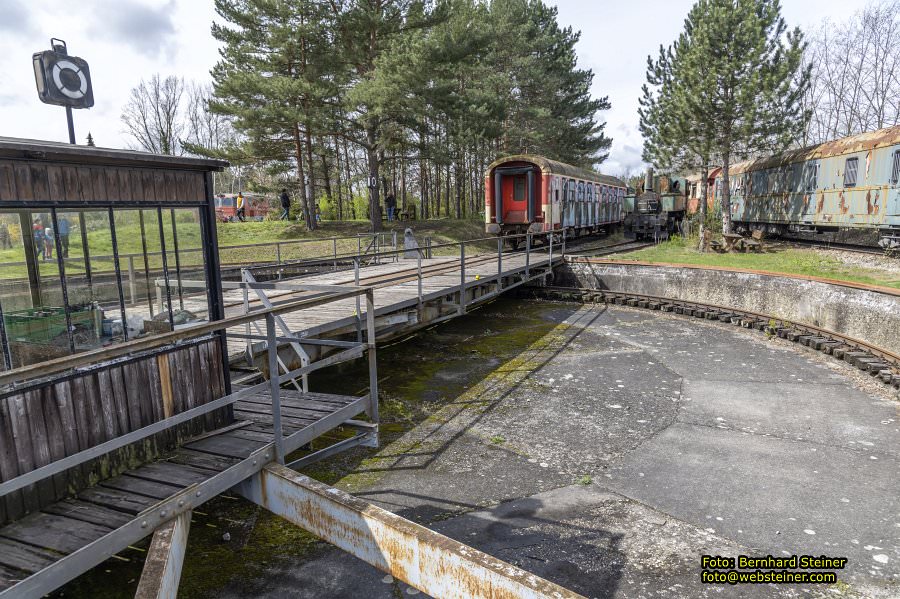 Eisenbahnmuseum Strasshof - Das Heizhaus, April 2023