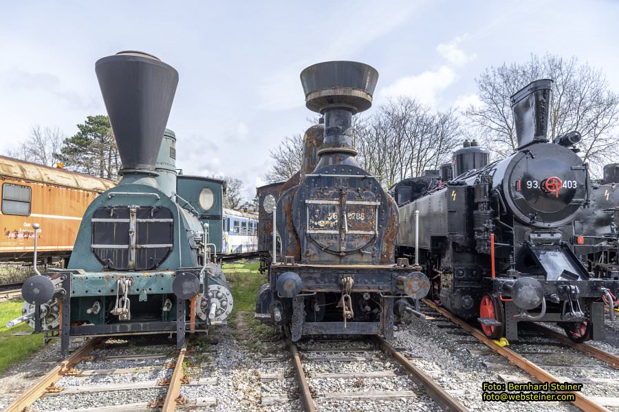 Eisenbahnmuseum Strasshof - Das Heizhaus, April 2023