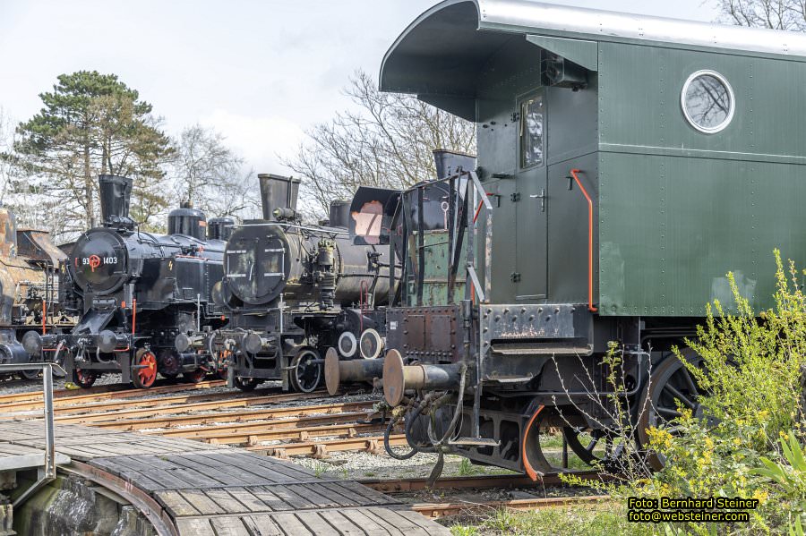 Eisenbahnmuseum Strasshof - Das Heizhaus, April 2023