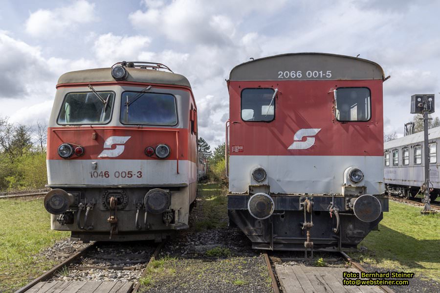 Eisenbahnmuseum Strasshof - Das Heizhaus, April 2023