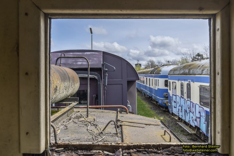 Eisenbahnmuseum Strasshof - Das Heizhaus, April 2023