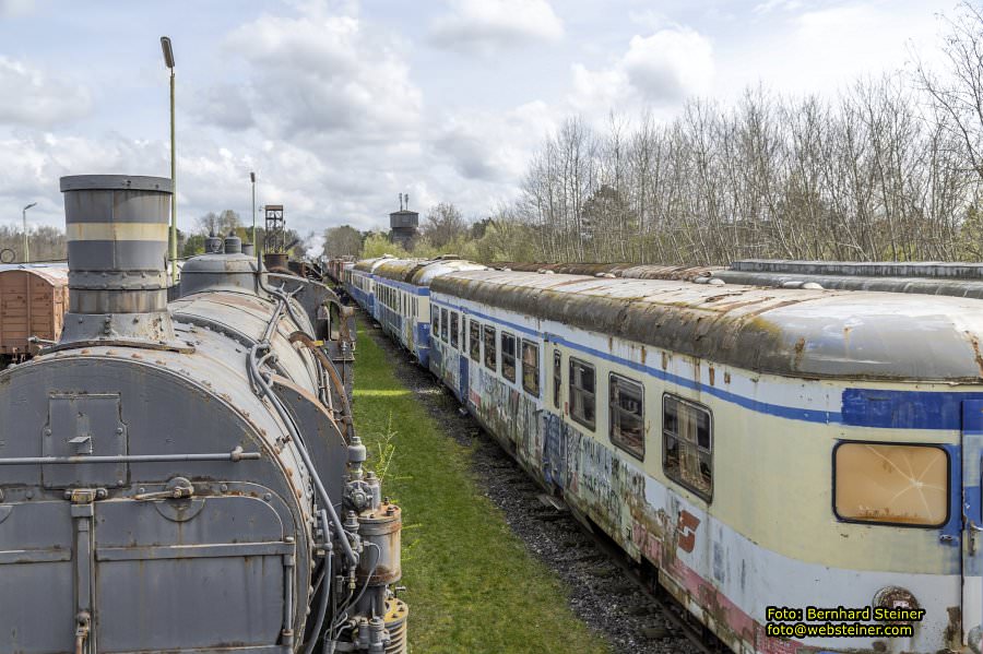 Eisenbahnmuseum Strasshof - Das Heizhaus, April 2023