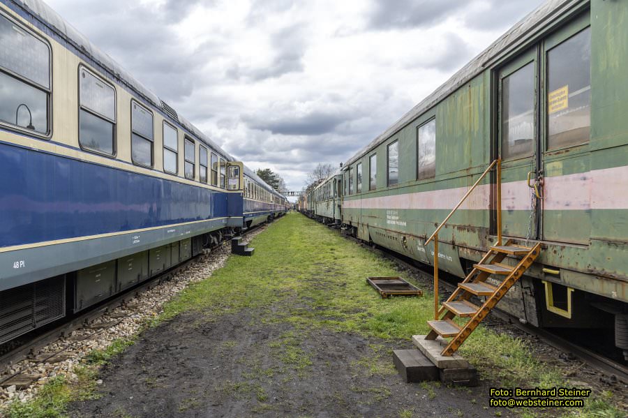 Eisenbahnmuseum Strasshof - Das Heizhaus, April 2023