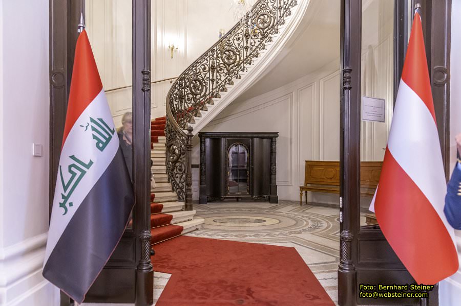 Palais Larisch-M�nnich - Botschaft der Republik Irak in Wien, September 2023