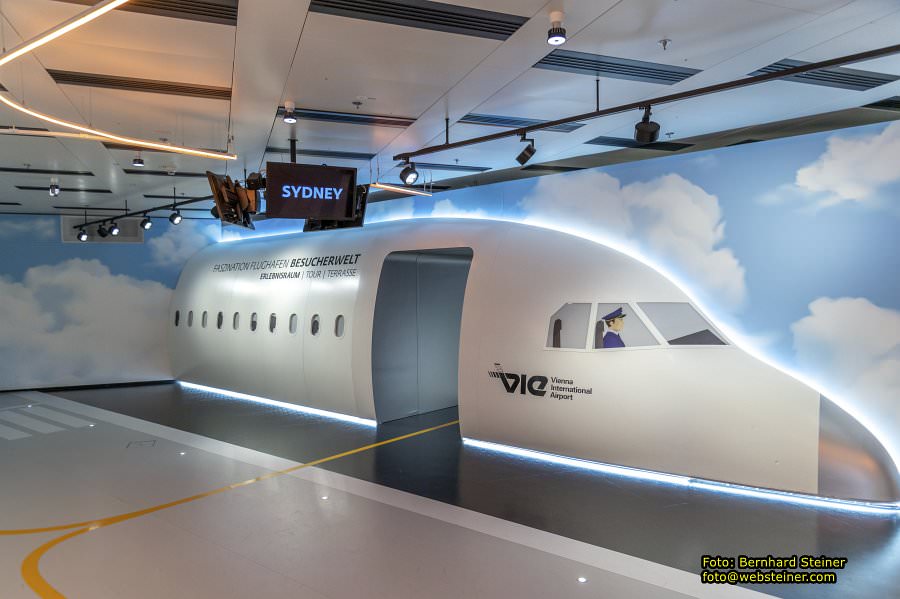 Flughafen Wien Besucherwelt (VIE), Mai 2023