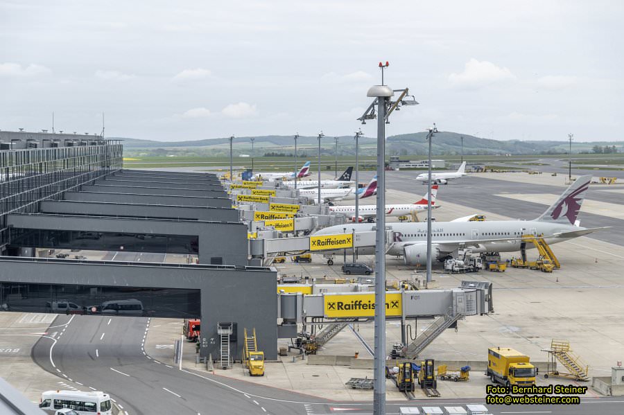 Flughafen Wien Besucherwelt (VIE), Mai 2023