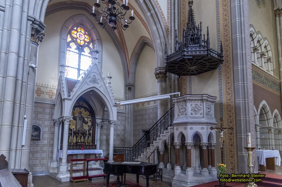 Rudolfsheimer Pfarrkirche, Februar 2024