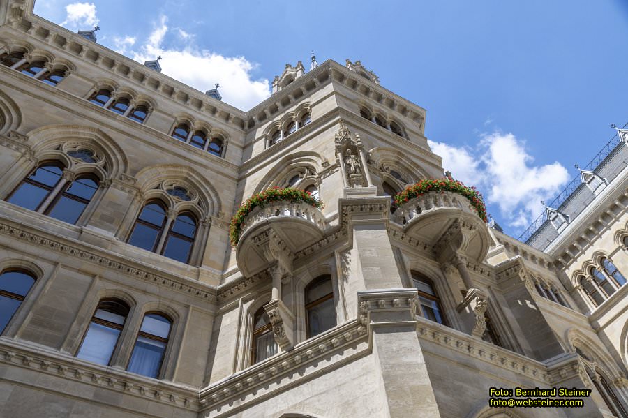 Wiener Rathaus, Mai 2024