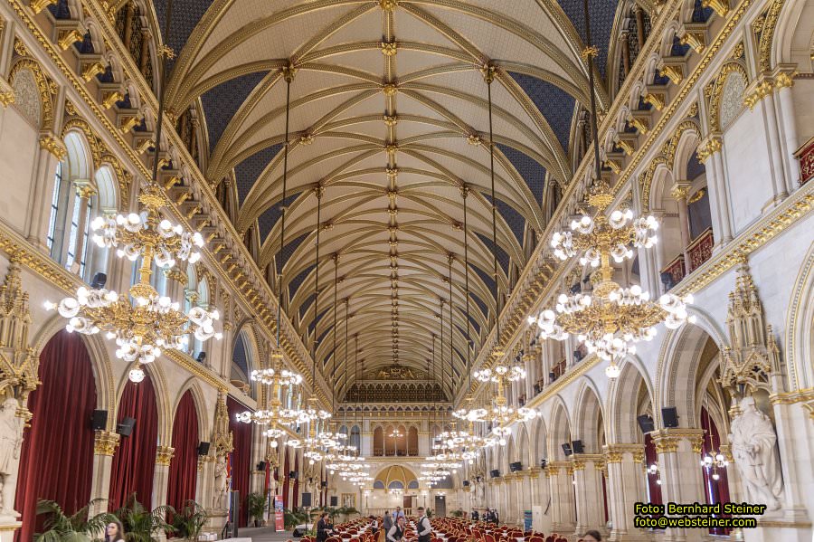 Wiener Rathaus, Mai 2024