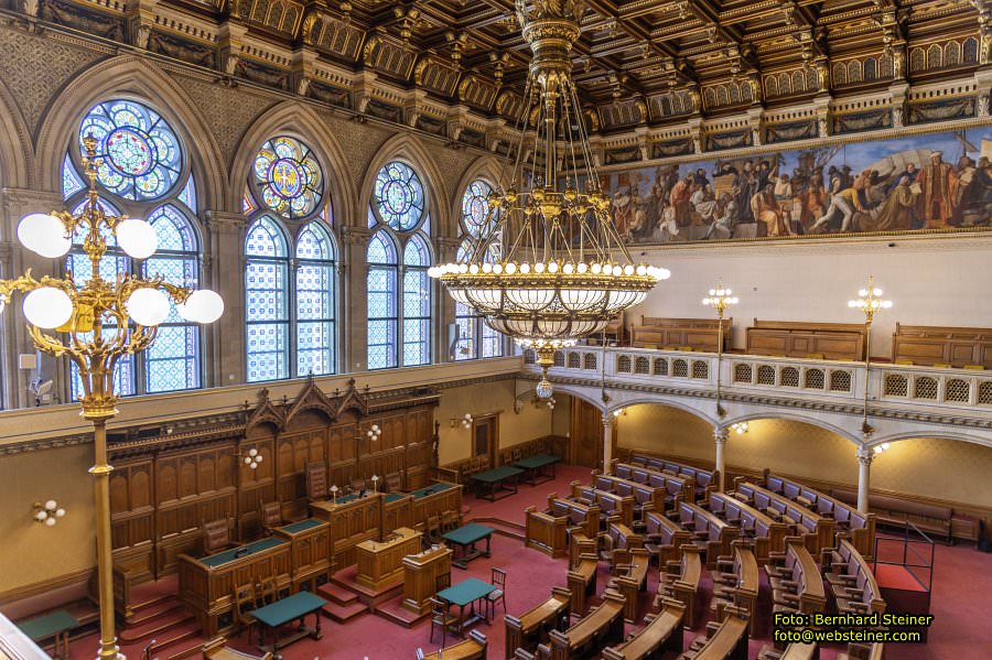 Wiener Rathaus, Mai 2024