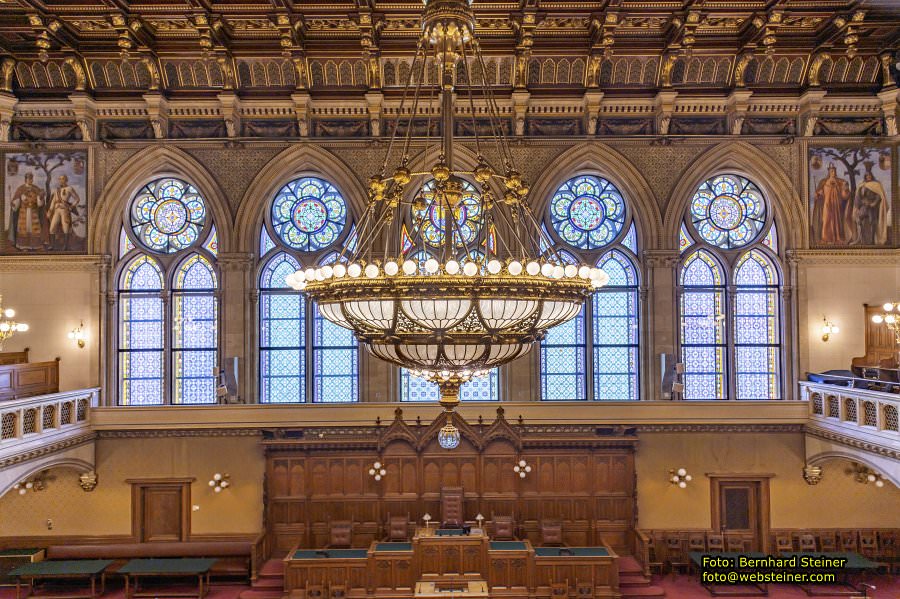 Wiener Rathaus, Mai 2024