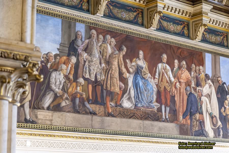 Wiener Rathaus, Mai 2024